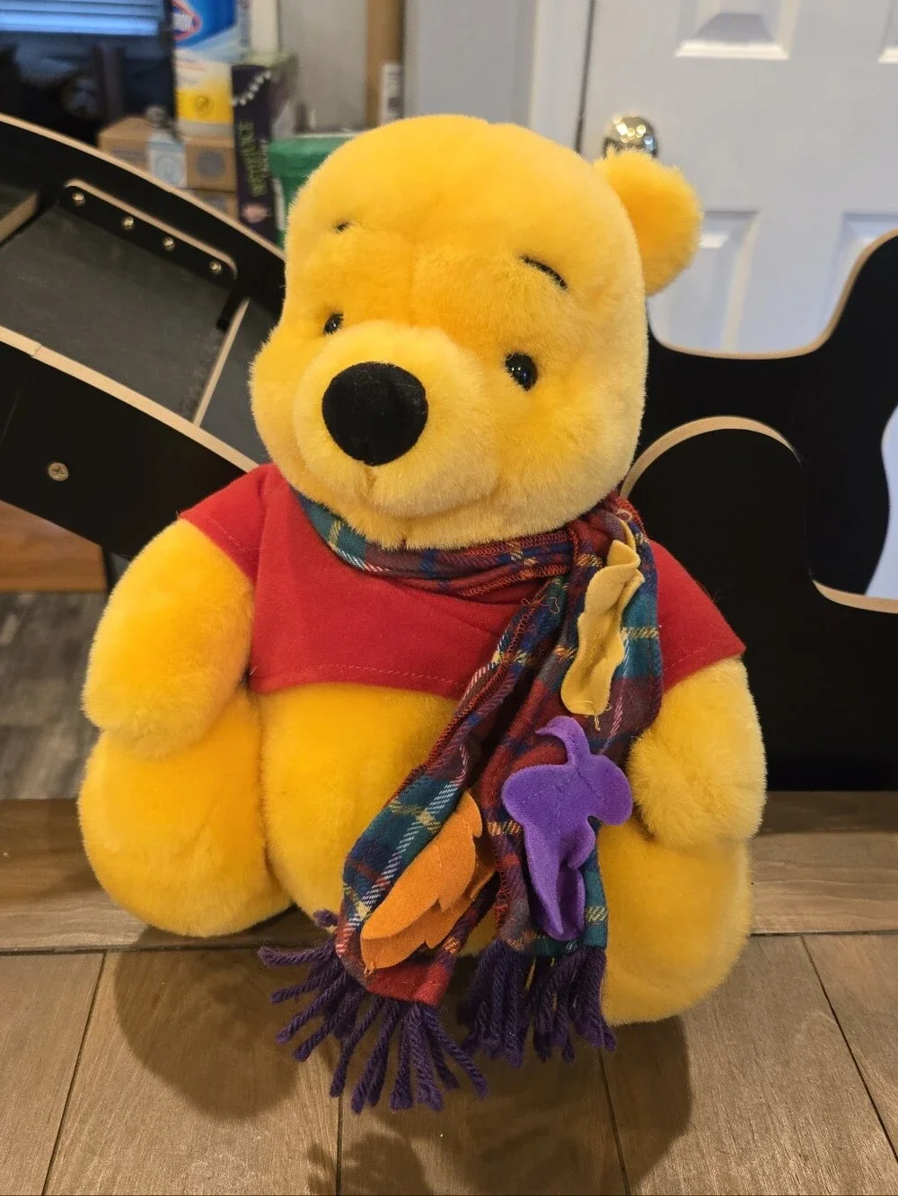 Vintage 1998 Mattel Disney Blustery Day Winnie the Pooh Plush